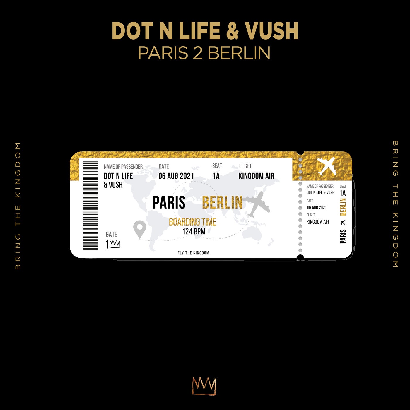 Dot N Life, VUSH -Paris 2 Berlin - Extended Mix [BTK051B]